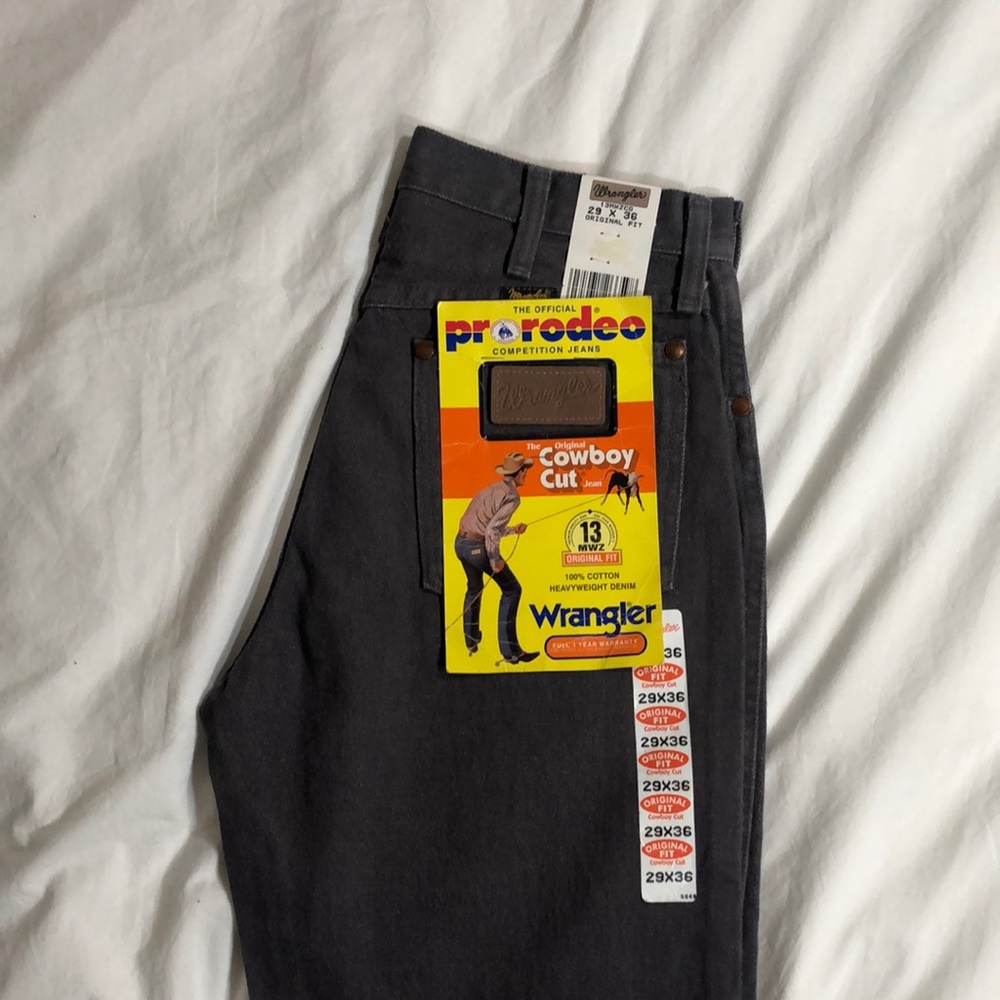 Vintage Made in USA Wrangler Cowboy Cut Jeans